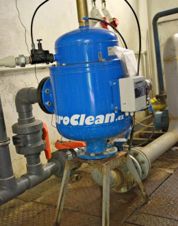 Filtr s proplachem