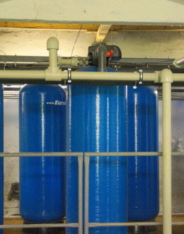Pískové filtry pro odstranění hrubých nečistot z vody