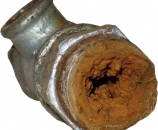 Zanesené potrubí