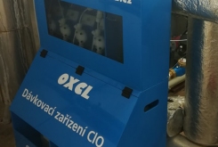 Instalovaný generátor chlordioxidu EuroClean OXCL BLUE