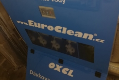 Instalovaný generátor chlordioxidu EuroClean OXCL BLUE