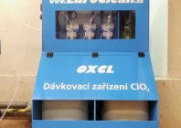 Instalovaný generátor chlordioxidu EuroClean OXCL BLUE