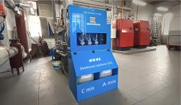 Instalovaný generátor chlordioxidu EuroClean OXCL BLUE
