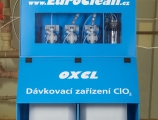 Instalovaný generátor chlordioxidu EuroClean OXCL BLUE