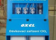 Instalovaný generátor chlordioxidu EuroClean OXCL BLUE