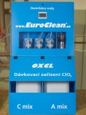 Instalovaný generátor chlordioxidu EuroClean OXCL BLUE