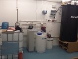 Water treatment set - AquaSoftener softeners and AquaDos water disinfection plant - less operation