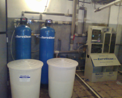 Změkčovače vody AquaSoftener a generátor chlordioxidu EUROCLEAN OXCL