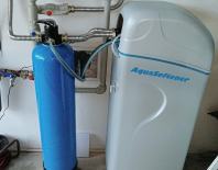 Pískový filtr pro odstranění hrubých a změkčovač vody AquaSoftener